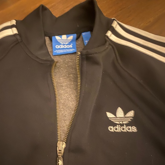 ADIDAS 3-STRIPES TRACK SUIT JACKET SPORTY CHIC S - Picture 4 of 8